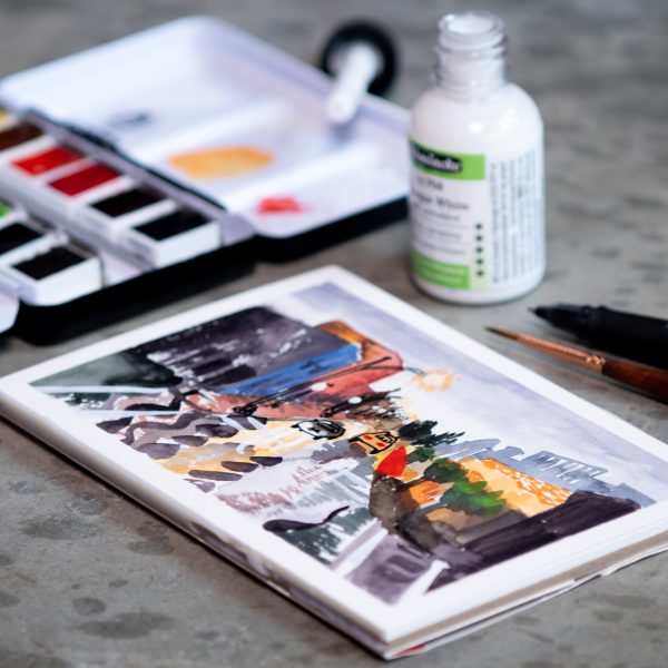 Watercolor Brush Markers
